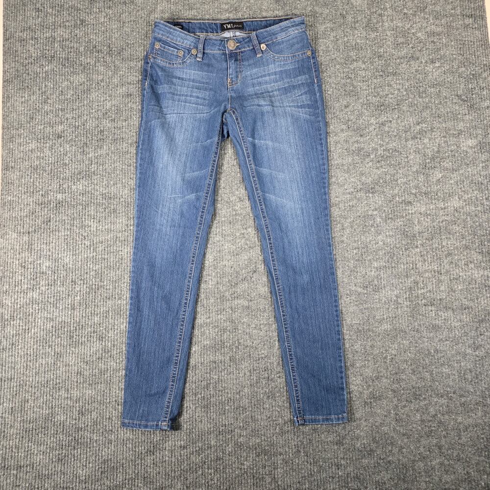YMI Jeans Womens 9 Skinny Stretch‎ Medium Wash Denim Mid Rise
